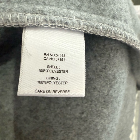 Marc New York Andrew Marc Gray Jacket with White Trim - Picture 14 of 14